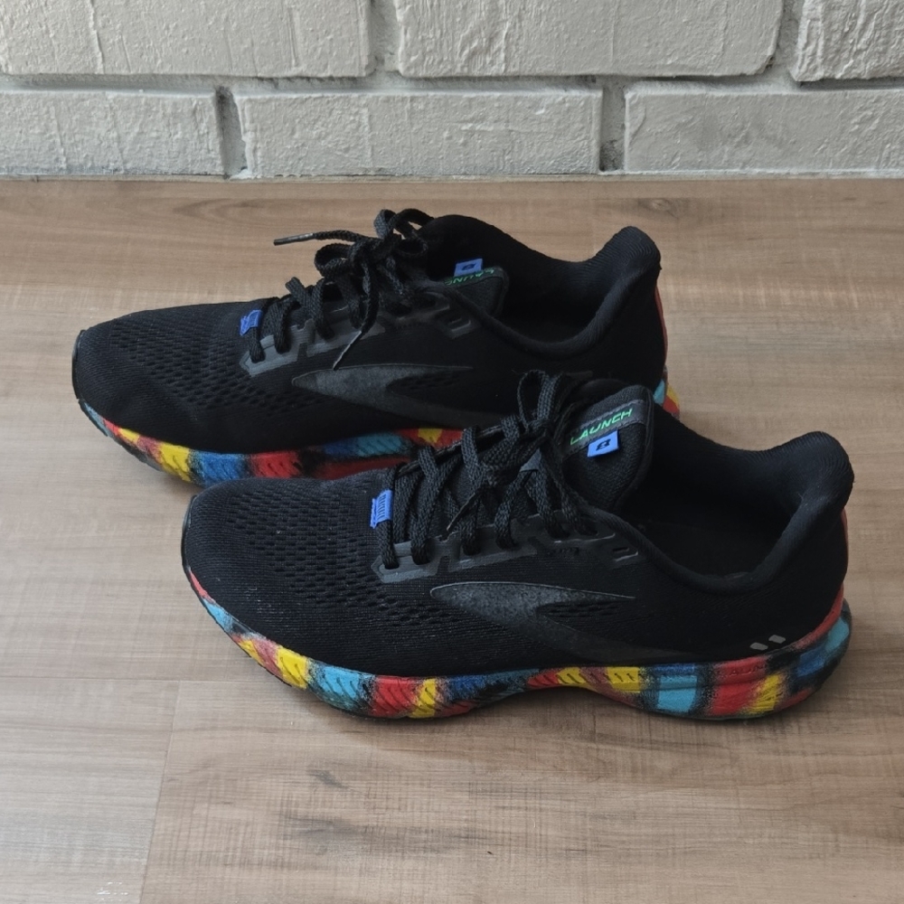 Brooks Black Multicolor Women's Sneakers